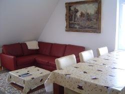 N�rnberg Ferienhaus / Appartement Gumann: Wohnzimmer Appartement II