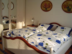 N�rnberg Ferienwohnung am Marienbergpark: Schlafzimmer