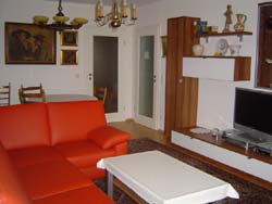 N�rnberg Ferienwohnung am Marienbergpark: Wohnzimmer