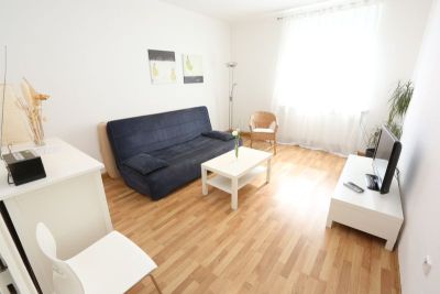 2-Zimmer-Apartment Wohnzimmer
